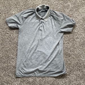 Mens Lulu metal tech vent polo